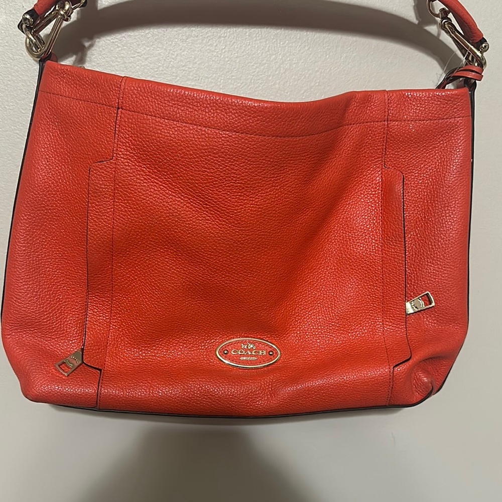 Coach Leather Shoulder Bag